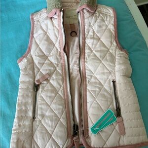 Pink Quilted Kids Vest